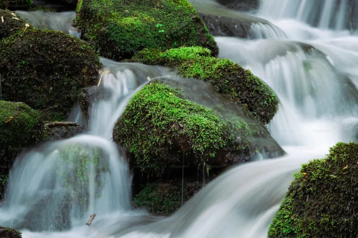 Natural Pools and Waterfalls in the Dolomites