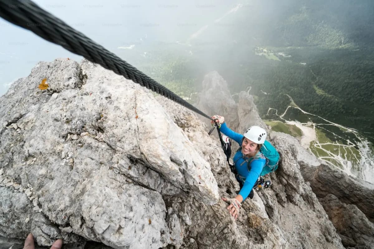 Le Vie Ferrate Piu Belle vicino San Vigilio