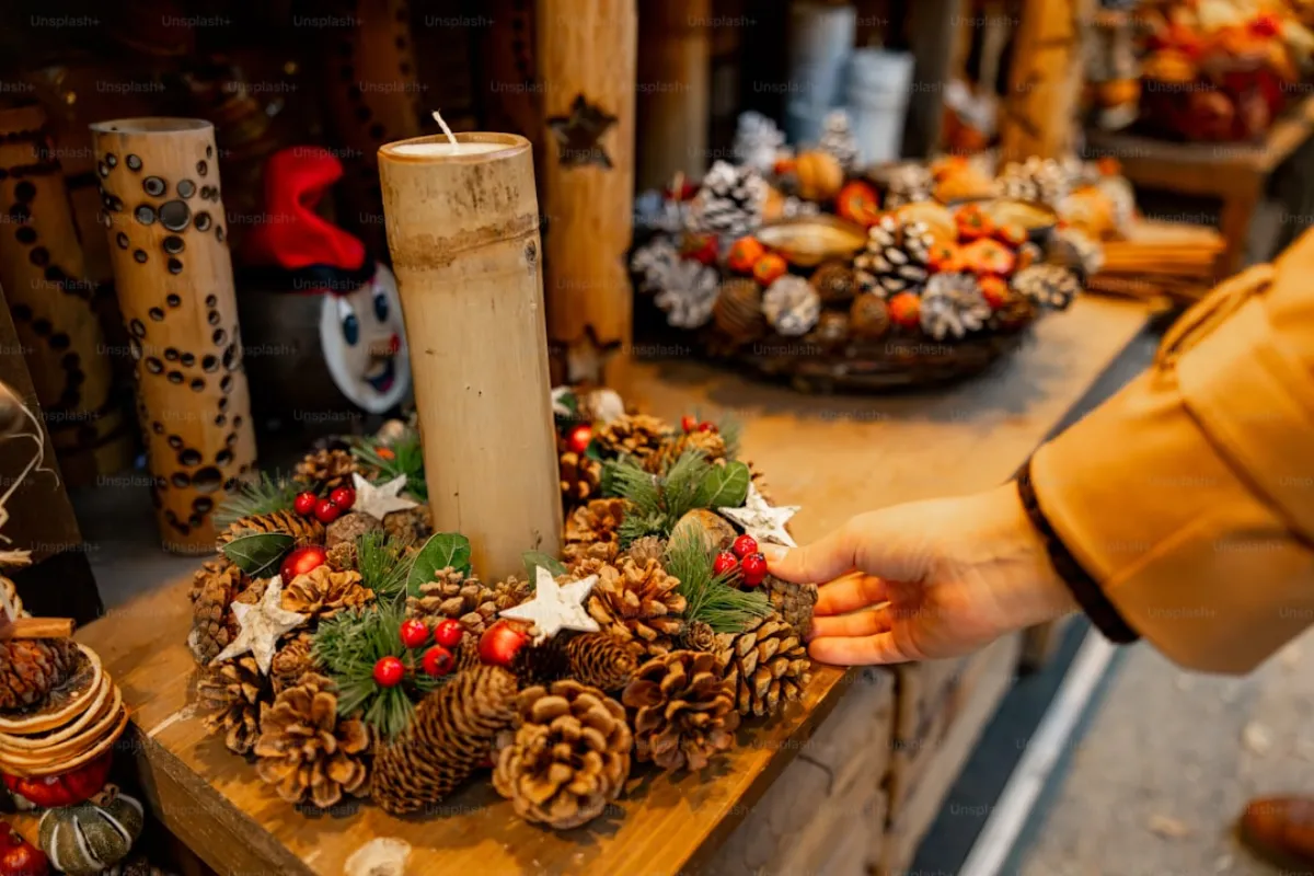 Vinho Quente e Ambiente Natalicio nas Dolomitas