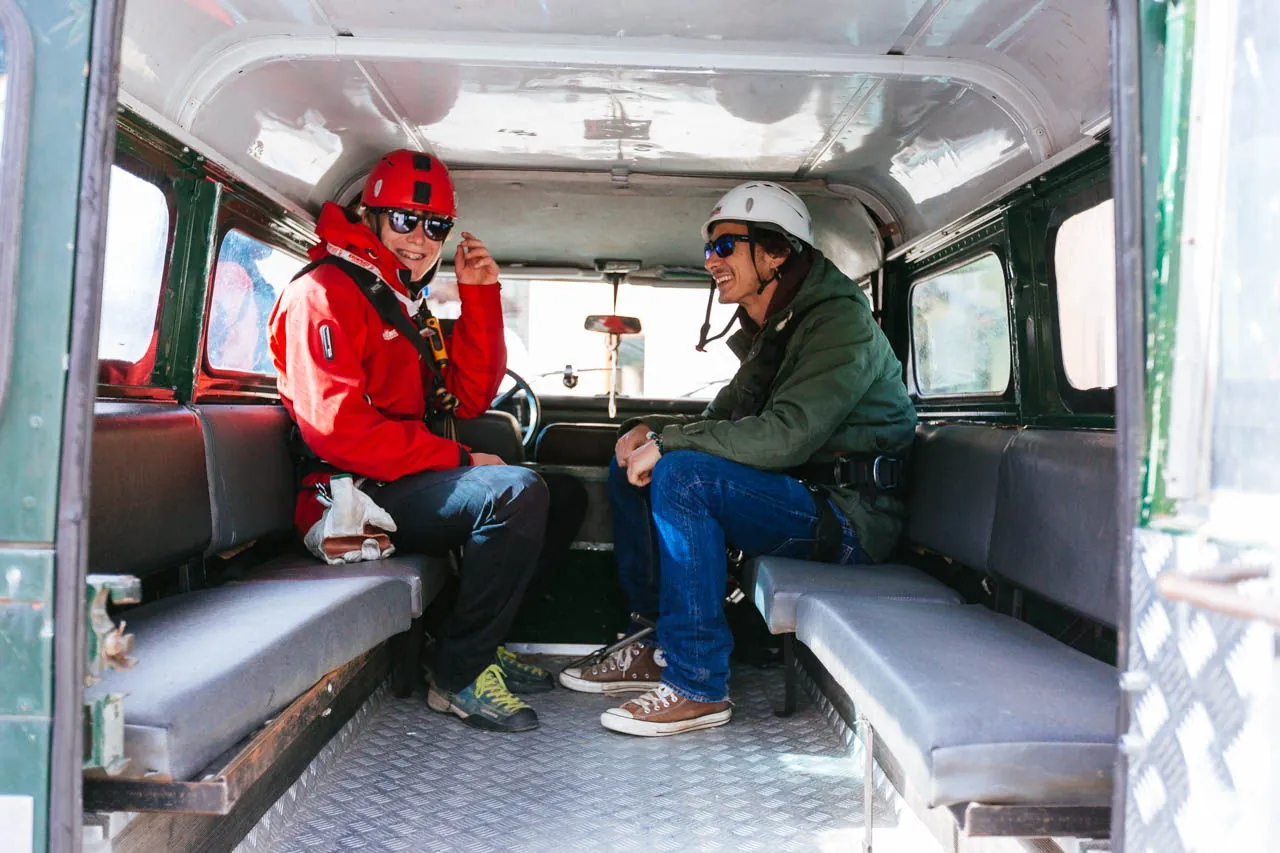 Shuttle and cable car transfer